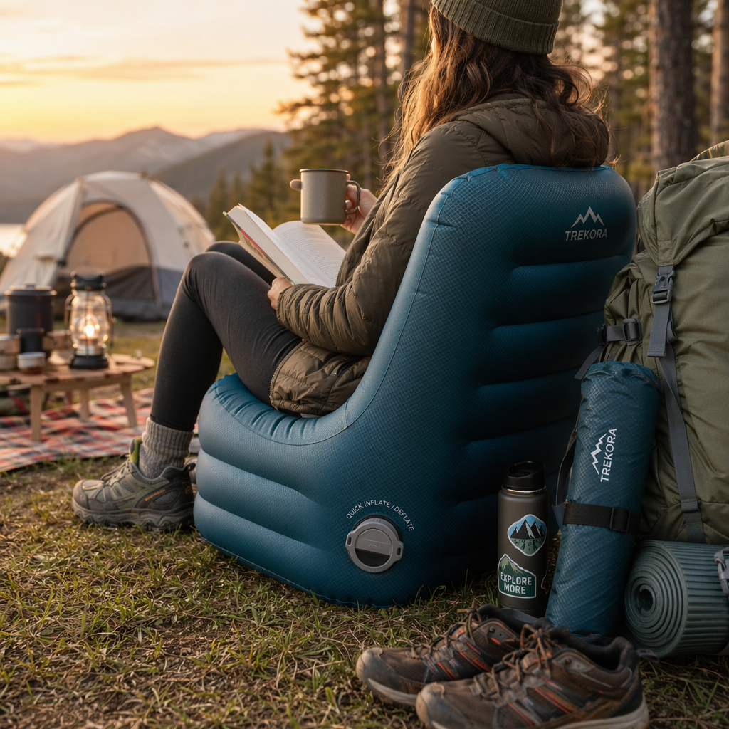 Lightweight portable outdoor inflatable seat for campsite comfort — portability, packing, and travel-friendly features Lightweight portable outdoor inflatable seat for campsite comfort — portability, packing, and travel-friendly features