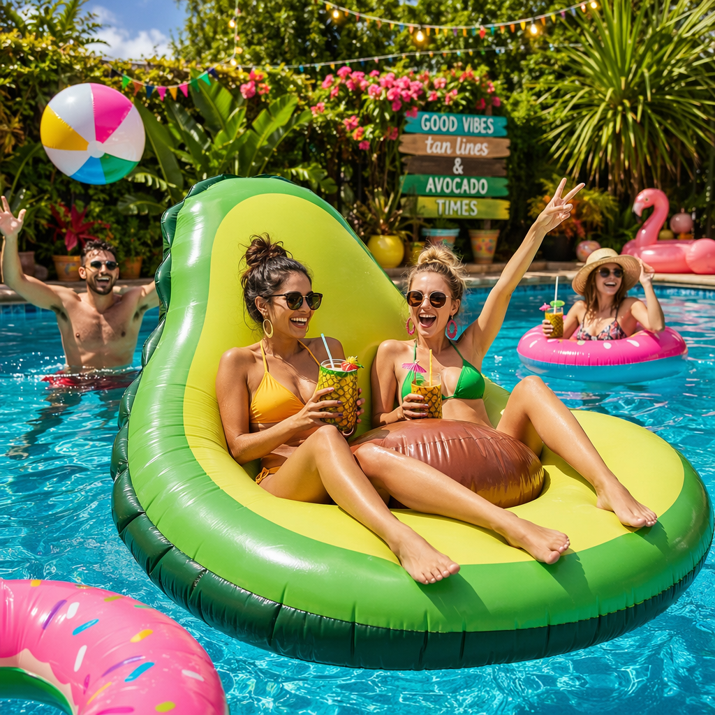 Maximize Your Fun: Creative Ways to Use Your Inflatable Avocado Float