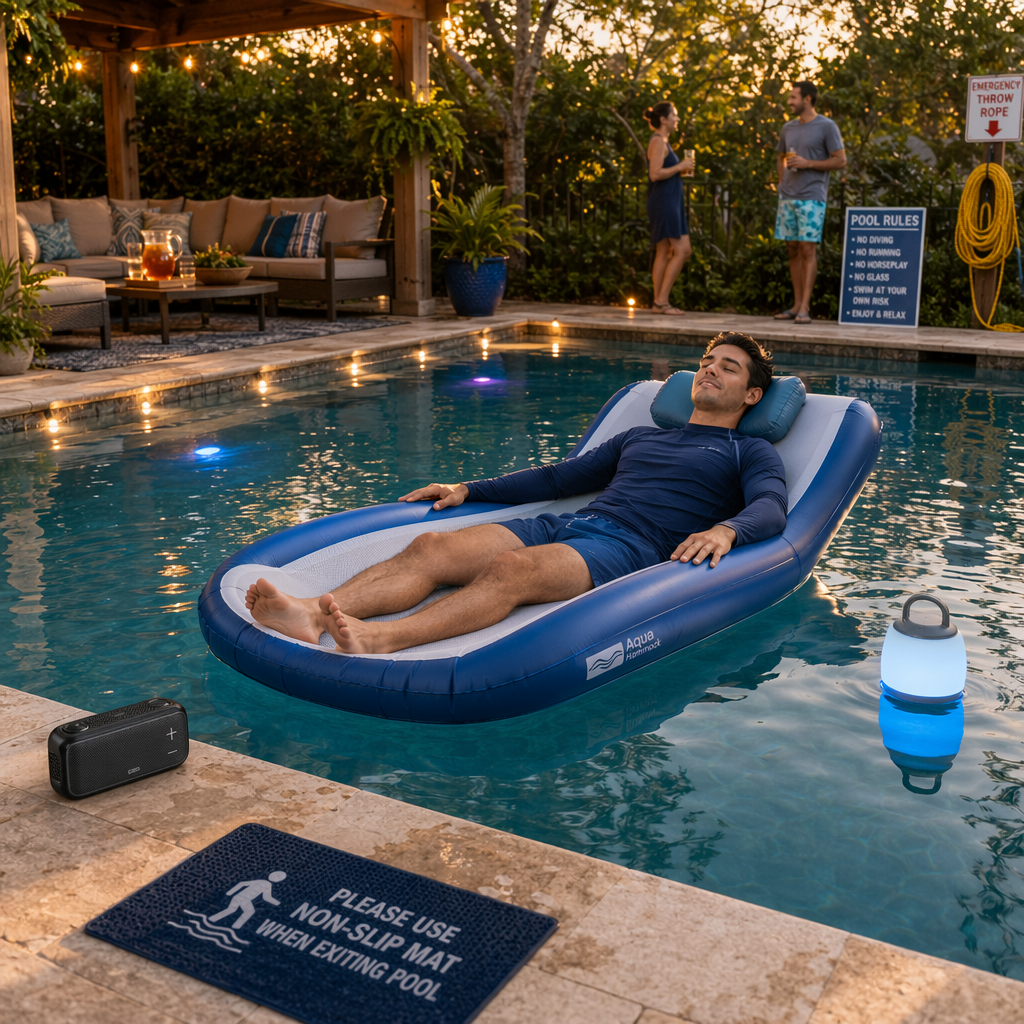 Practical Uses and Settings: Quiet Time, Pool Parties, and Calm Lake Relaxation Practical Uses and Settings: Quiet Time, Pool Parties, and Calm Lake Relaxation