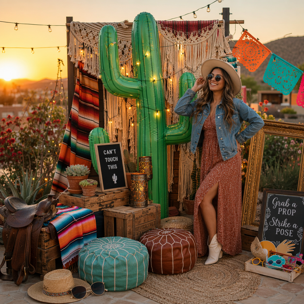 Styling ideas for themed gatherings, photo backdrops, and creative uses beyond the garden