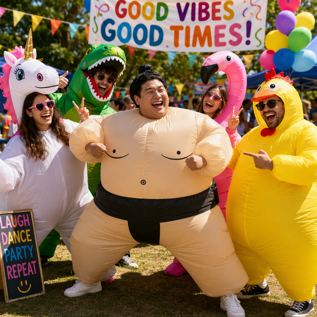 The Versatility of the Inflatable Sumo Wrestler Costume for Various Occasions