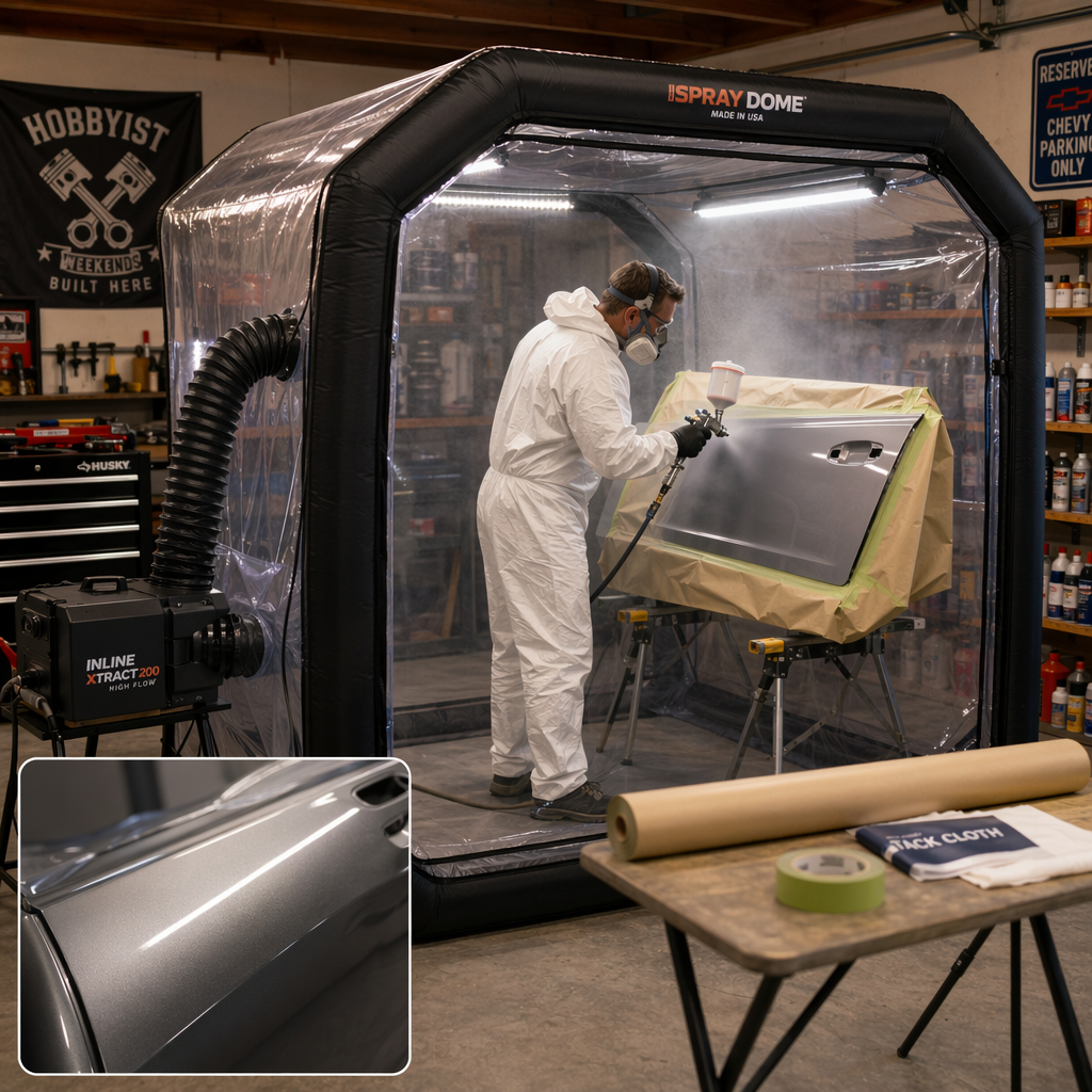 Typical Uses and Versatility: Garage Restoration, Detailing, Touch-ups, and Hobbyist Panel Painting