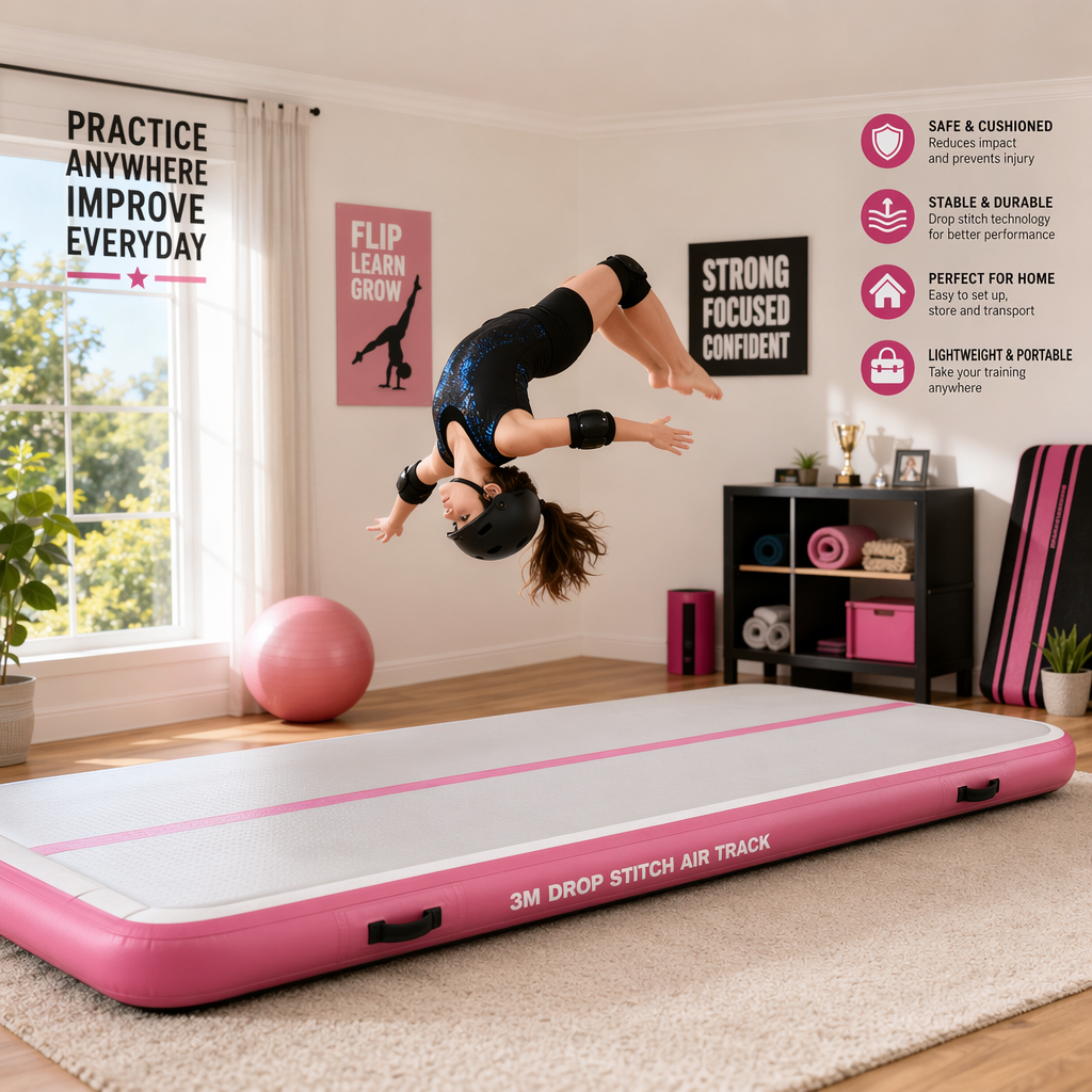 Understanding the Benefits of Using a Drop Stitch Air Track for Tumbling  